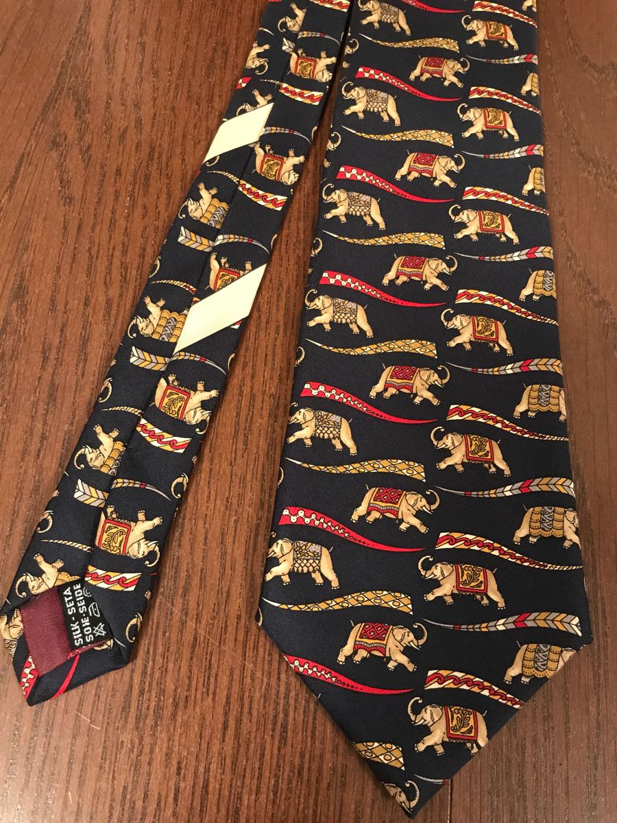 ネクタイ フェラガモ Ferragamo 1990年代拍卖