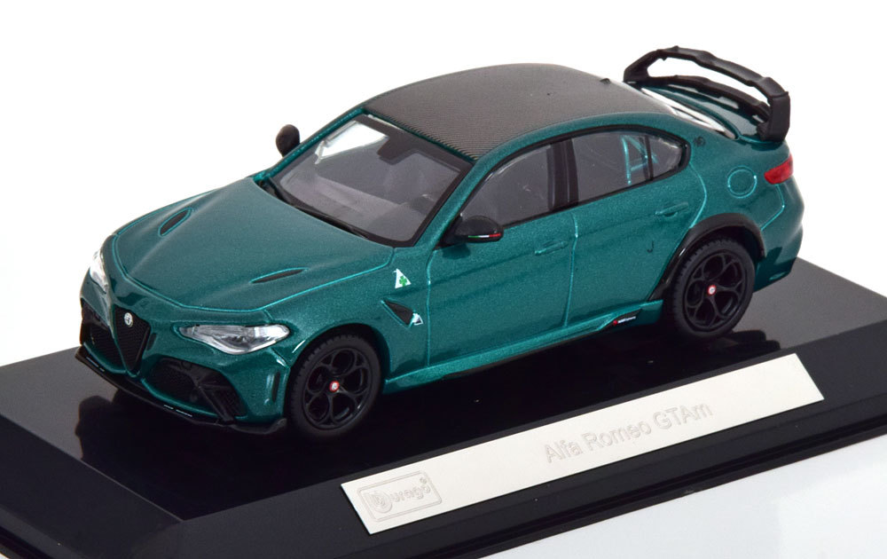 burago 1/43 Alfa romeo Giulia GTAm グリーンメタリック アルファロメオ ジュリア ブラーゴ拍卖