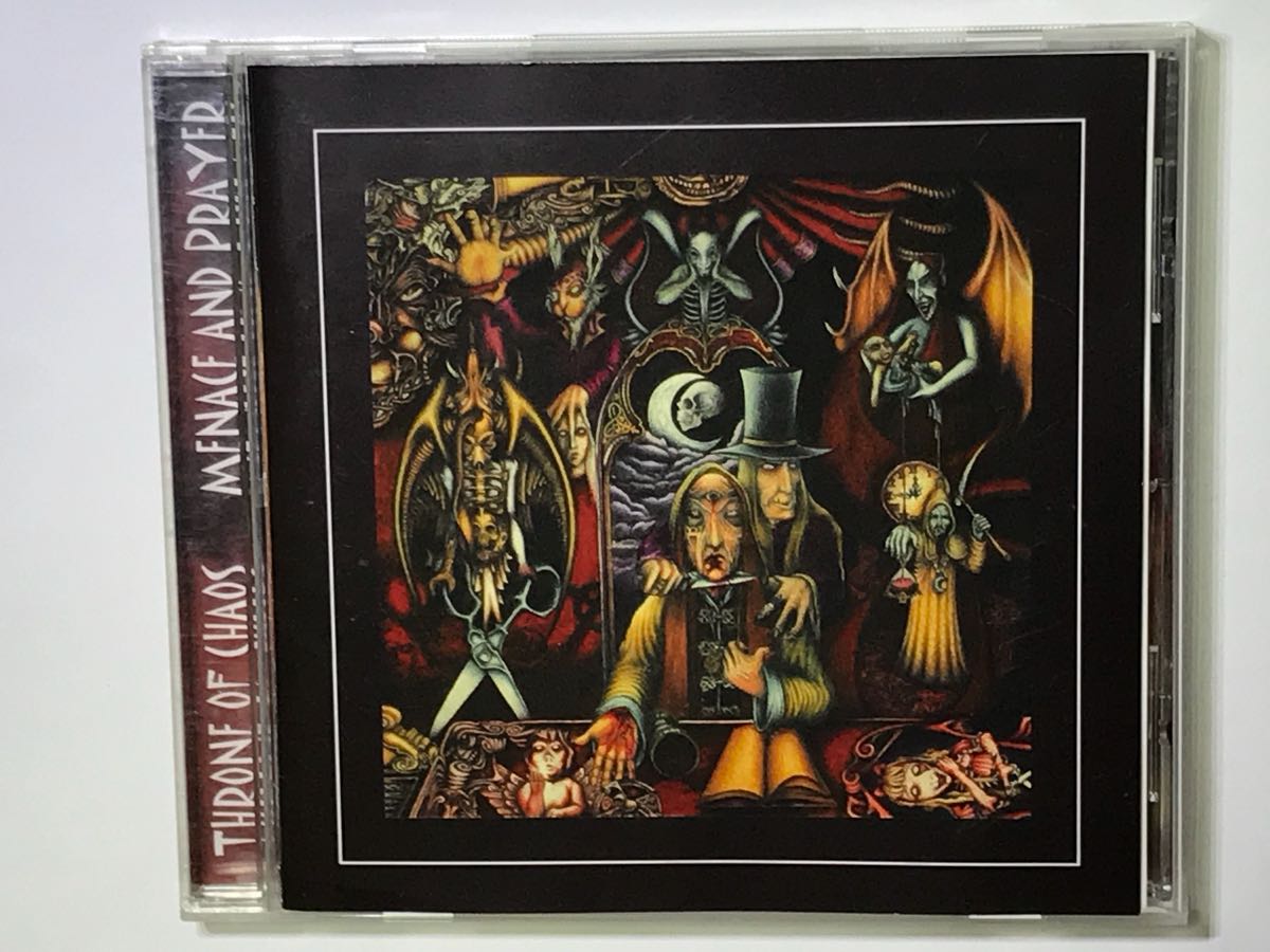 フィンランド産メロデス傑作 ※  スローン・オブ・ケイオス  ※  メナス・アンド・プレイヤー  ※ 国内盤CD THRONE OF CHAOS拍卖