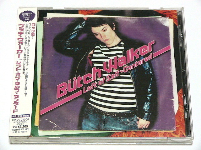 BUTCH WALKER / LEFT OF SELF CENTERED // CD ブッチ ウォーカー Southgang Marvelous 3拍卖