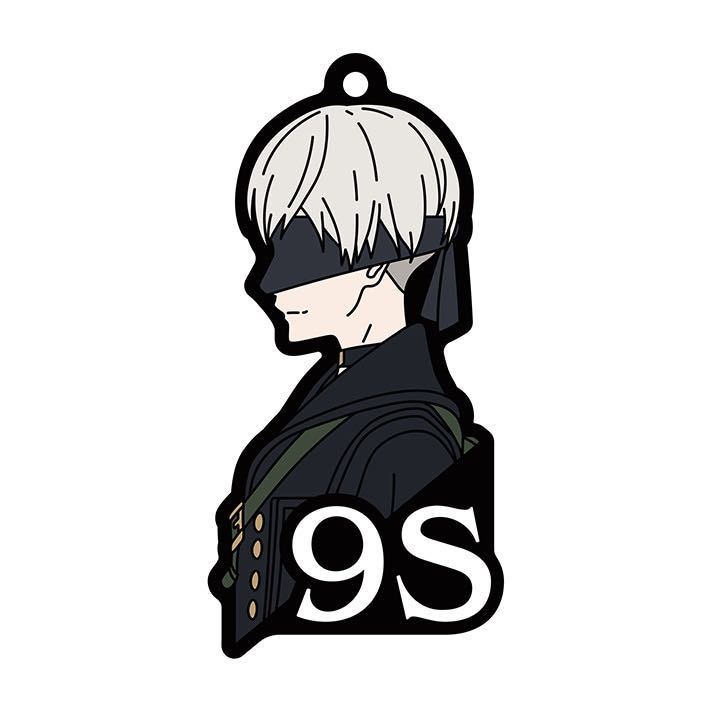 9S SQUARE ENIX NieR: Automata Ver 1.1a 放送記念くじ F賞 ラバーストラップ ニーアオートマタ拍卖
