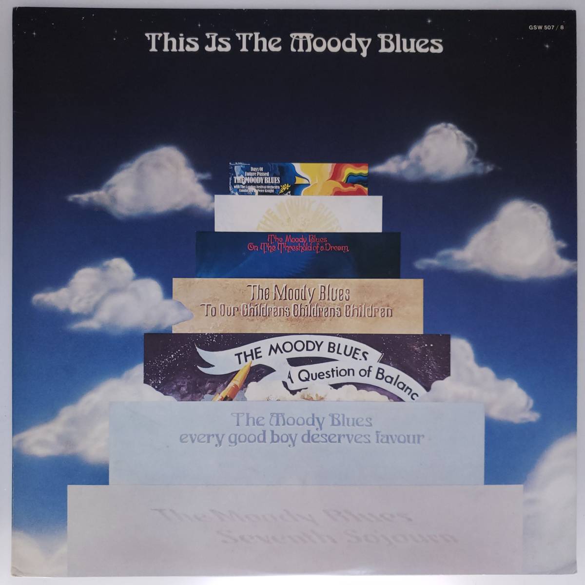 良盤屋◆LP◆ムーディー・ブルース/失われたロマンを求めて This Is The Moody Blues/1974 2枚組 ◆Psychedelic , Classic Rock◆P-4492拍卖