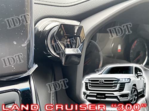 IDT 300系 ランドクルーザー 指紋認証スタートカバー エンジン ボタン ガーニッシュ インテリアパネル 王冠 ドル ミサイルスイッチ黑拍卖
