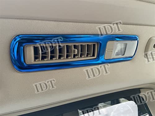 IDT トヨタ 20系 アルファード ヴェルファイア リアルームランプカバー リアエアコンカバー ブルー拍卖
