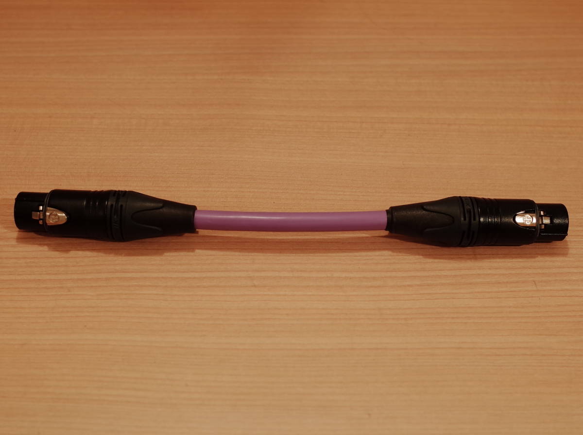 ★ 即決 XLR変換ケーブル メス⇔メス Oyaide PA-02 V2 NEUTRIK NC3FXX-B オヤイデ 14cm ★拍卖