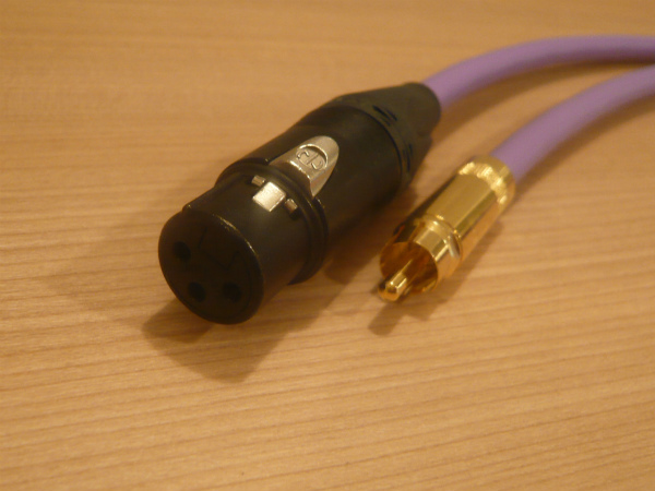 ★ 即決 Oyaide PA-02 V2 RCA-XLRメス 12m NEUTRIK ゴールドメッキコネクター NC3FXX-B オヤイデ 金メッキ (L.R識別処理可) ★拍卖