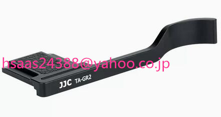 JJC 金属サムグリップ Ricoh リコー GR II GR2 デジタルカメラ 適用 装着簡単 カメラホールド感を高める TA-GR2 拍卖