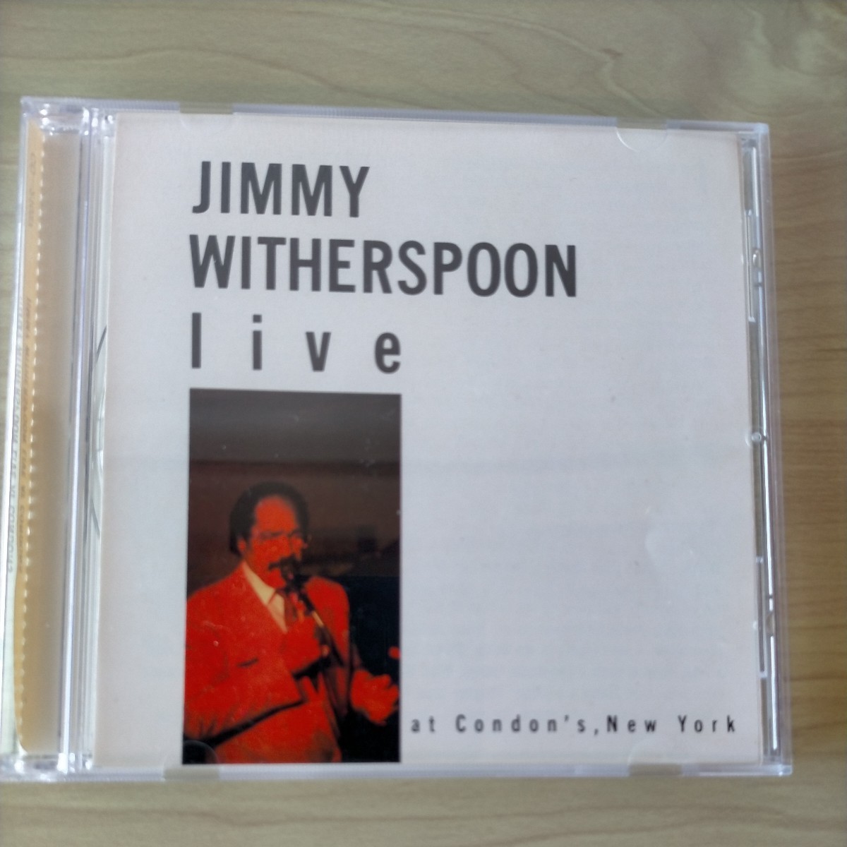 JIMMY WITHERSPOON 『live』中古盤CD LIVE SOUL VOCAL拍卖