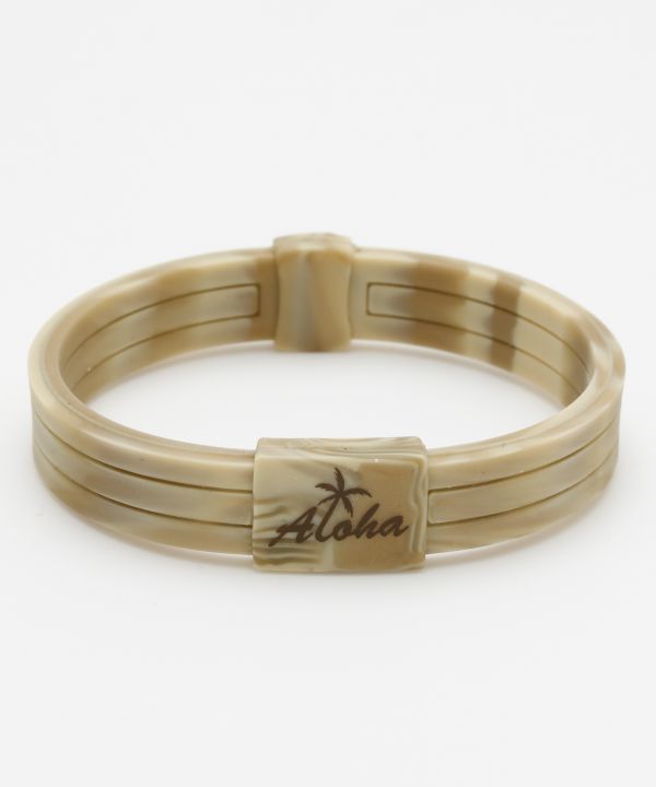 kahiko メンズリオアロマ ブレスレット BEIGEMIX拍卖