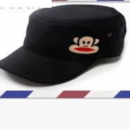 ポールフランク 帽子 キャップ 野球帽 モンキー 猿 黒色拍卖