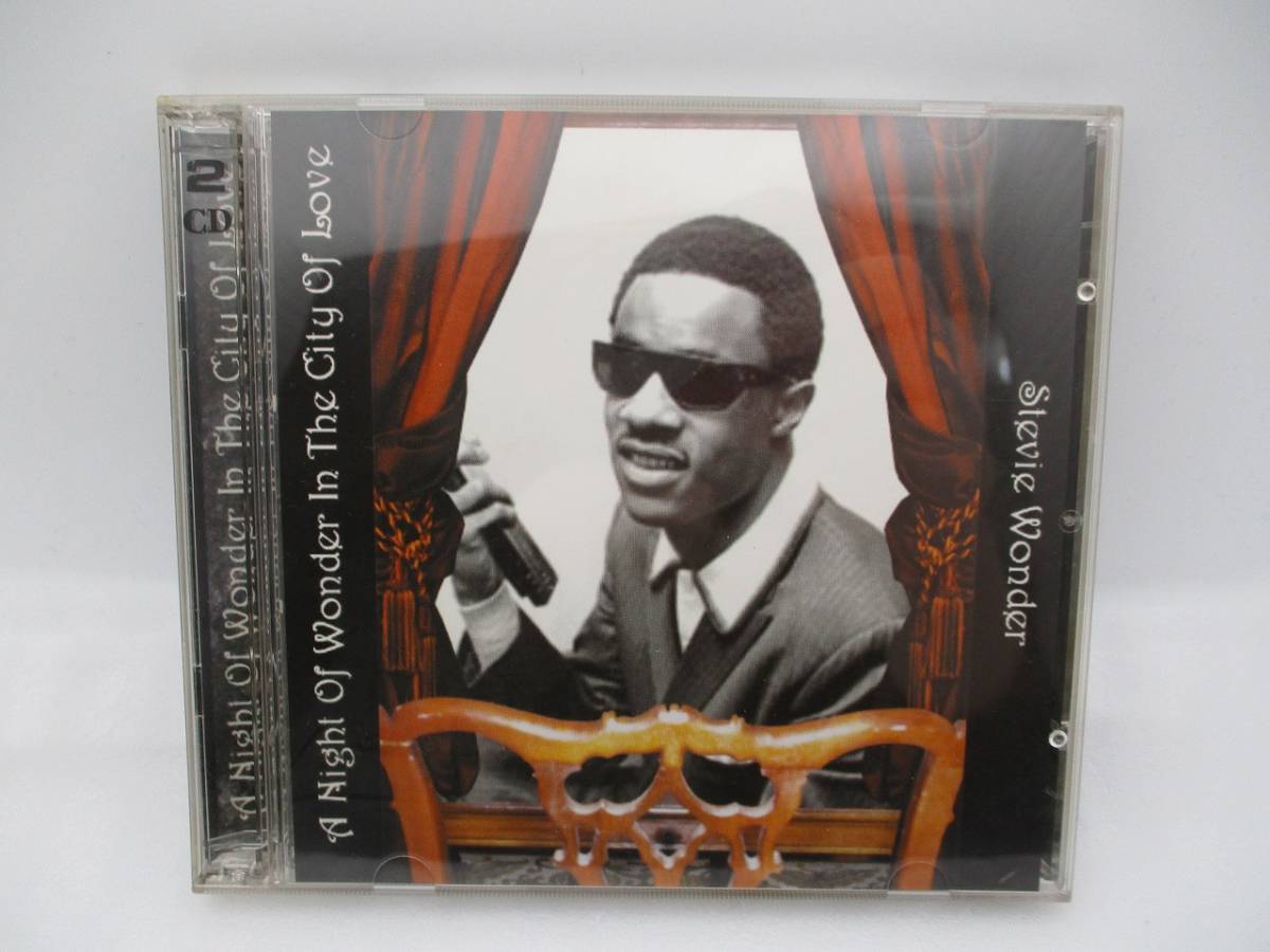 Stevie Wonder CD2枚組 A NIGHT OF WONDER IN THE CITY OF LOVE 検索:スティービーワンダー拍卖