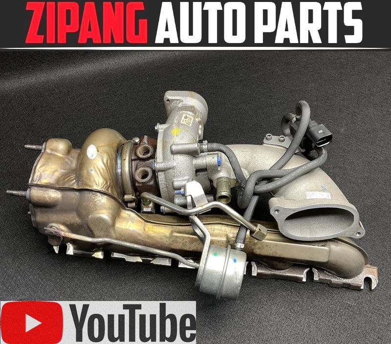 AU081 4F RS6 アバント 4WD ◆BUH 左バンク タービン ターボ ◆94640km ◆07L145701J ★動作OK 【動画あり】◎拍卖