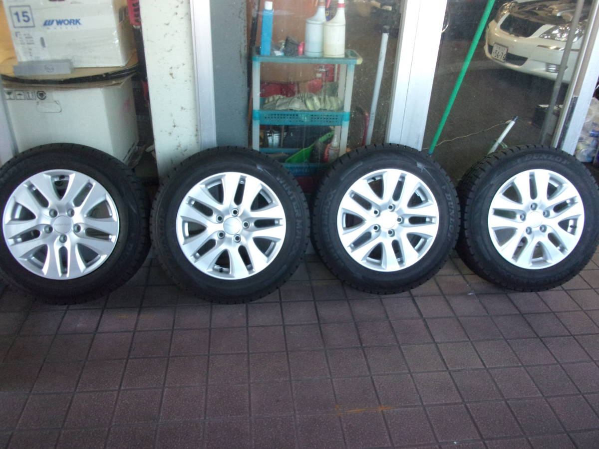 ♪S3097 ホンダ モデューロホイール 2018年製 ダンロップ ウィンターマックス 215/60R16 タイヤセット 美品 ヴェゼル♪ 拍卖