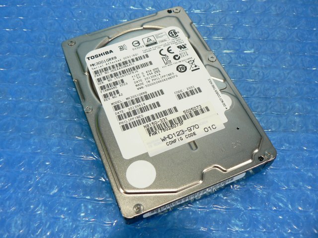 1CRU // NEC N8150-331 300GB 2.5インチ SAS 15K(15000)rpm 6Gb (TOSHIBA MK3001GRRB) // NEC Express5800/T120d 取外拍卖