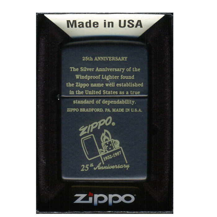 ジッポー オイルライター Zippo 25th Z218-104600拍卖