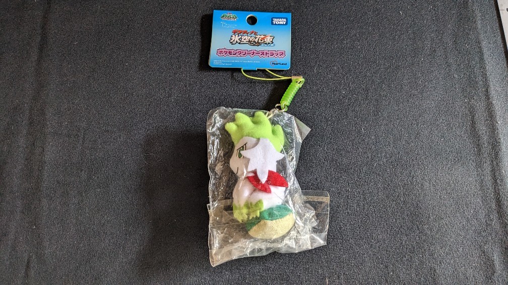 ☆TAKARATOMY POCKET MONSTER ポケットモンスター ポケモン ギラティナと氷空の花束 シェイミ ポケモンクリーナーストラップ☆ 拍卖