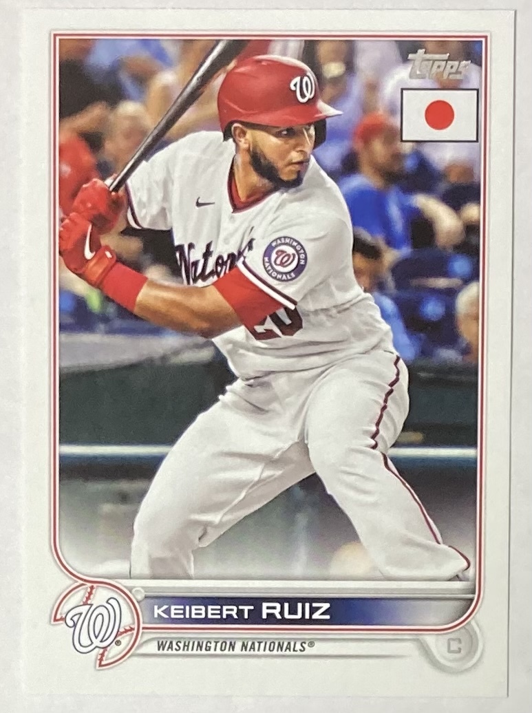 2022 Topps Baseball Japan Edition keibert Ruiz拍卖
