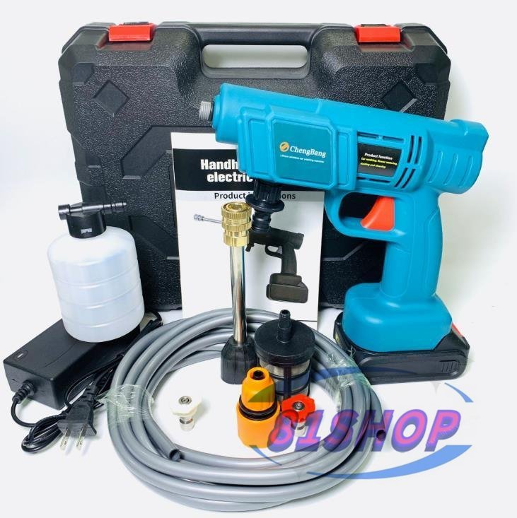 「81SHOP」実用品★高圧洗浄機 コードレス 充電式 無線 充電式 タンクレス 家庭 洗車タオル 電動 マキタ電池併用拍卖