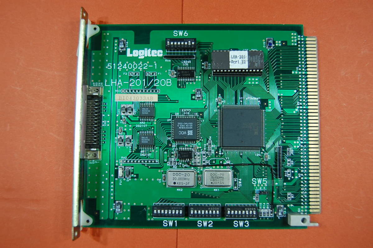 PC98 Cバス用 インターフェースボード Logitec LHA-201 SCSI HDD I/F ? 動作未確認 現状渡し ジャンク扱いにて P-097 3033 拍卖