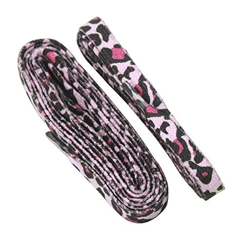 靴ひも SHOE LACE シューレース プリント 靴ヒモ スニーカー (アニマルピンク)拍卖