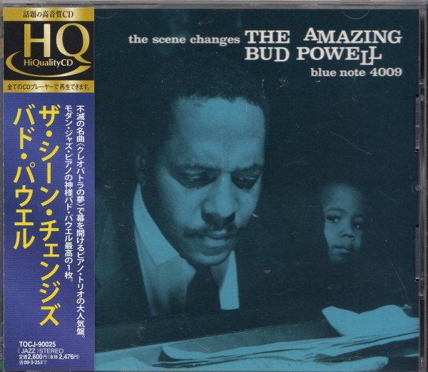 即決JAZZ 2【バド・パウエル/ザ・シーン・チェンジズ 高音質/ HQCD Hi Quality BUD POWELL】帯付/良品・大名盤!拍卖