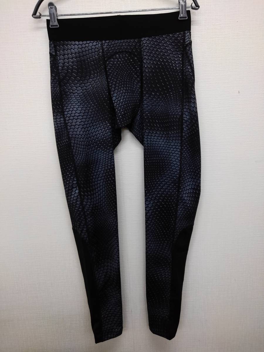 88-00617 送料無料 【アウトレット品】SILLICTOR スポーツタイツ メンズ Lサイズ 黒・グレー拍卖