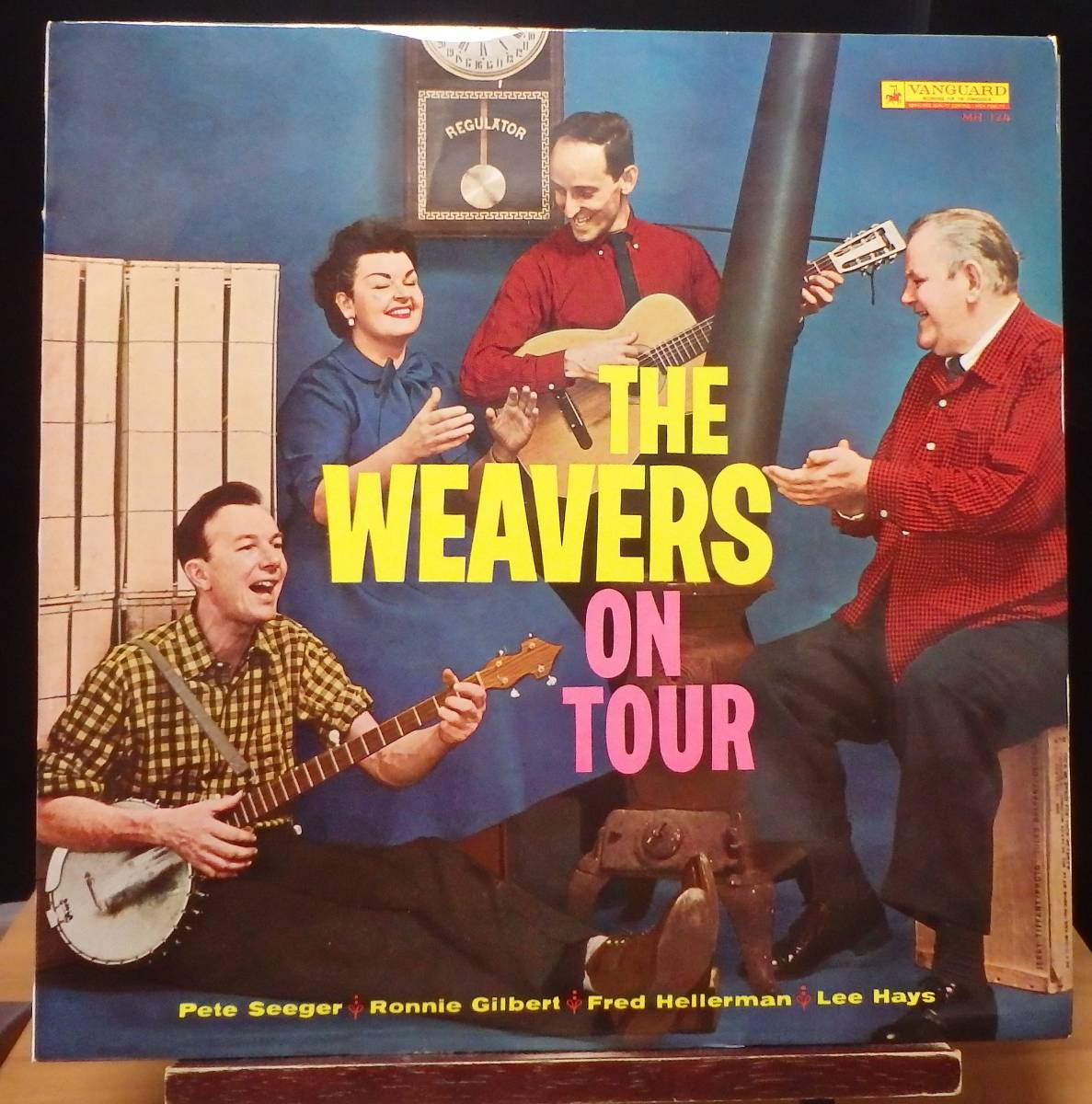 【CF032】THE WEAVERS「The Weavers On Tour (ザ・ウィーヴァース・オン・トゥーア)」, 64 JPN 国内初回盤/ペラジャケ ★フォーク拍卖