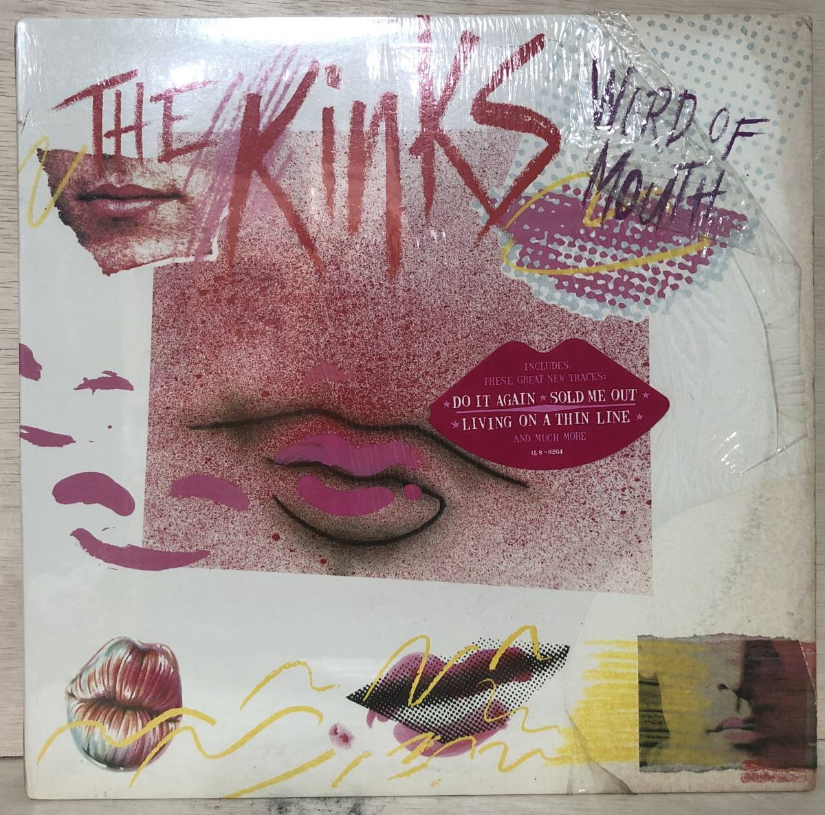 □□4-LP【07990】-【US盤】KINKSキンクス*WORD OF MOUTH『ワード・オブ・マウス』拍卖