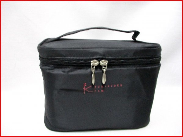 KUMIKYOKU FAM/組曲 ファム◇バニティバッグ BK W21cm拍卖