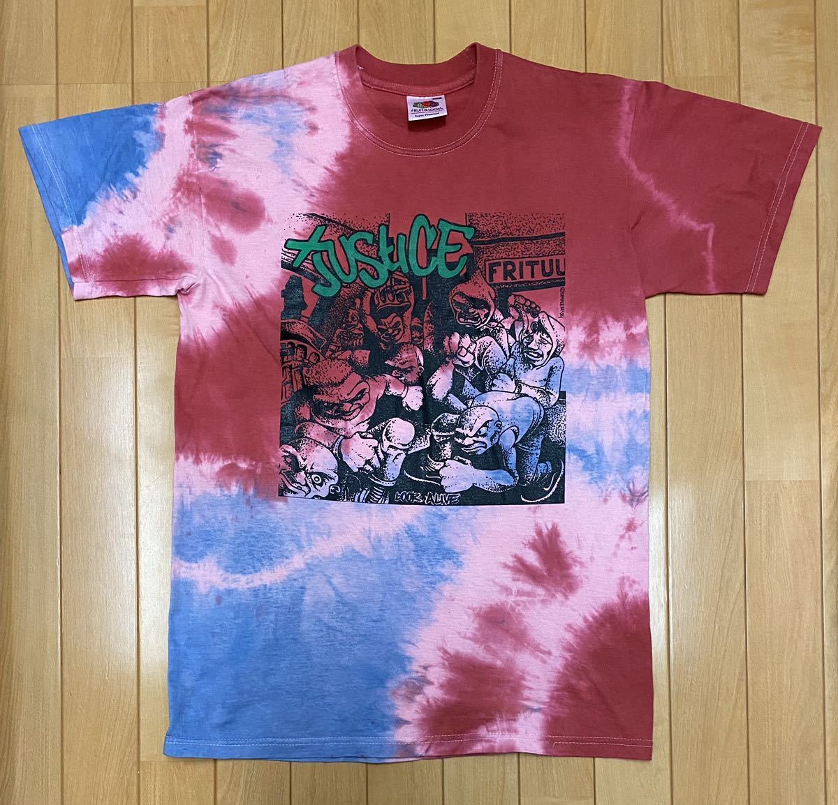 JUSTICE Tシャツ NYHCハードコア Bad Brains Cro Mags Minor Threat Black Flag FUGAZI Madball Beastie Boys Murphys Law sxe youth crew拍卖