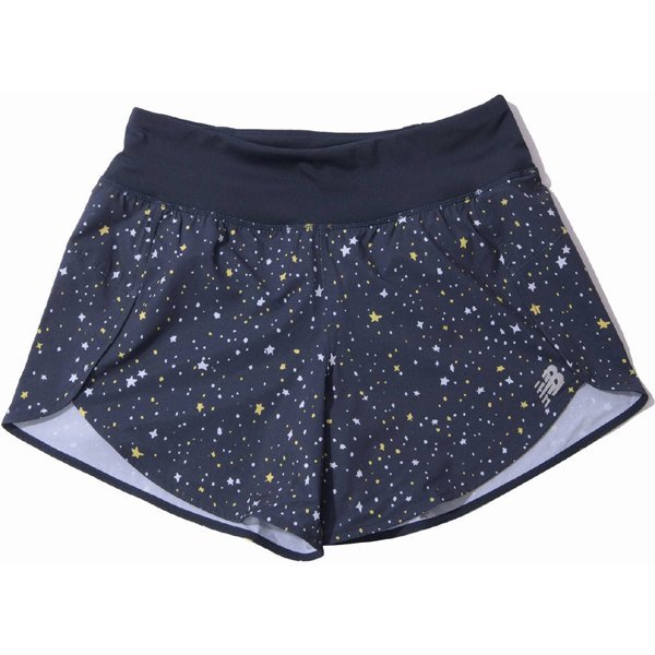 【KCM】z-new-438-S★展示品★【New Balance】レディース ショートパンツ Star Race5インチショーツ AWS0303Y エクリプス S拍卖