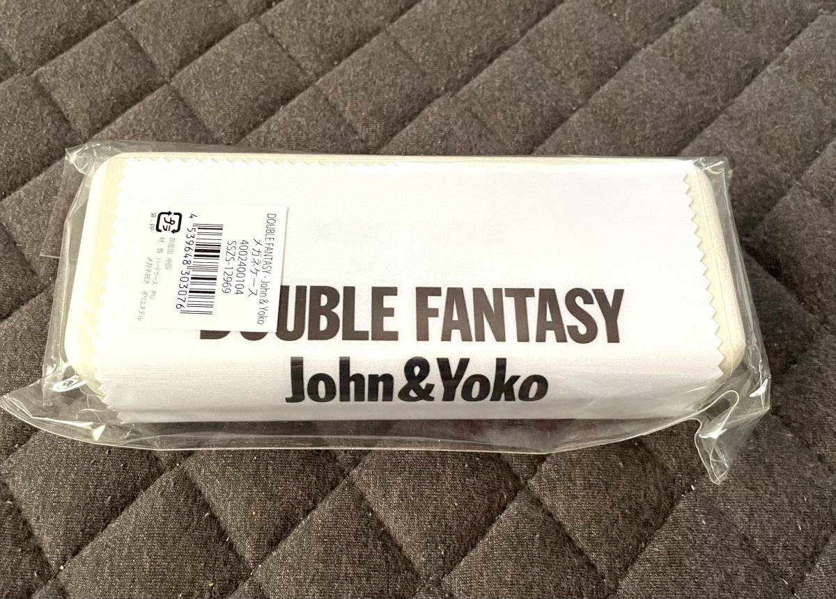 ジョンレノン 未使用未開封メガネケース ダブルファンタジー展拍卖