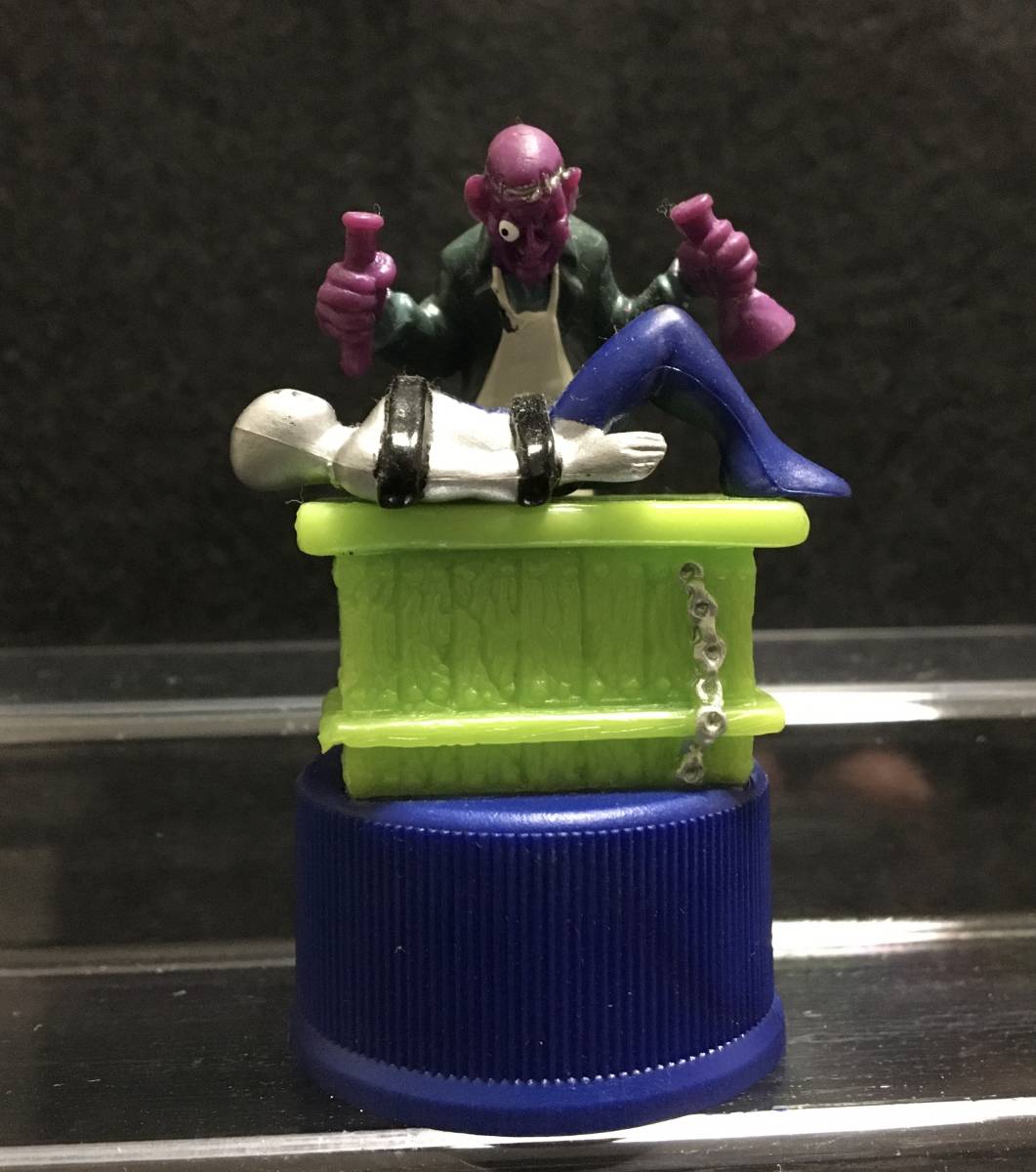 ▲▽ペプシマン ボトルキャップ DR. MAD ドクター・マッド モンスター編 おまけ ミニフィギュア△▼拍卖