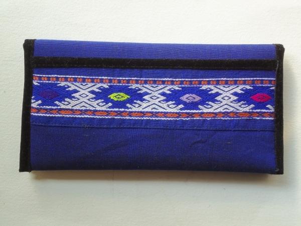 ■ミャンマー 長財布 ウォレット■ロンジー 伝統 雑貨拍卖