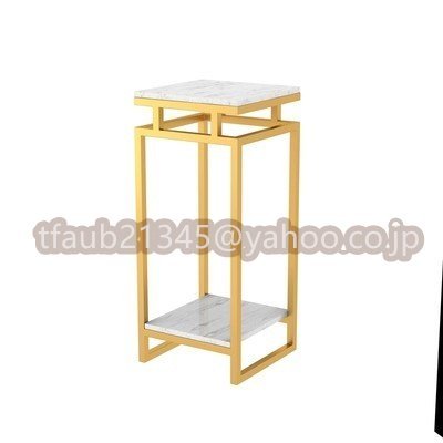 【ケーリーフショップ】コンソールテーブル 花台 玄関テーブル 北欧 アンティーク調デザイン 植木置き おしゃれ 高さ70cm 拍卖