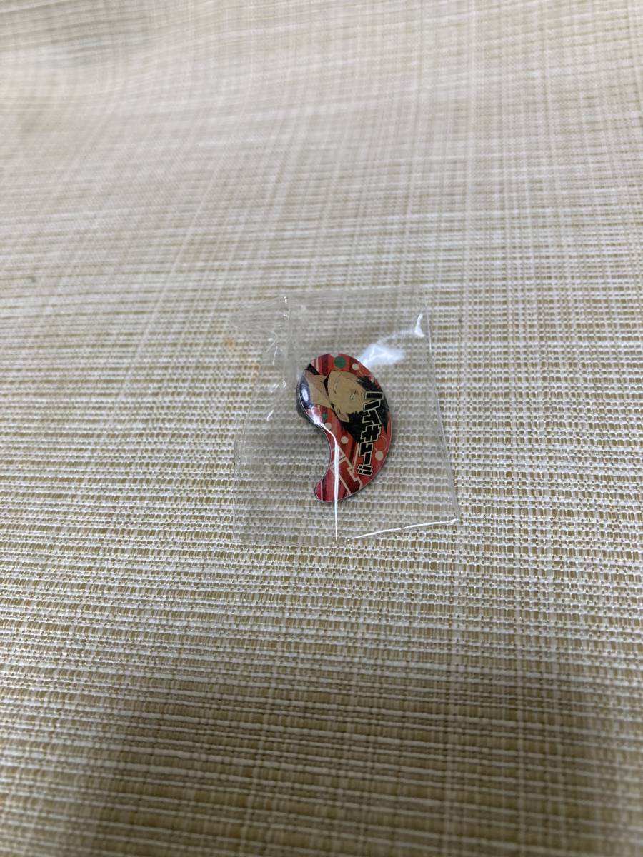 黒尾鉄朗 ピンズ 勾玉型 ハイキュー!! 音駒高校 バレーボール ピンバッジ,バッチ,バッヂ くろ拍卖