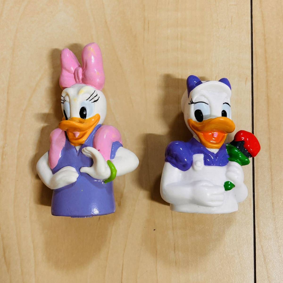 ディズニー デイジーダック 指人形 フィギュア拍卖