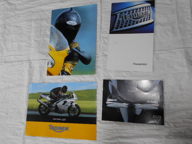 トライアンフ TRIUMPH パンフレット 4枚拍卖