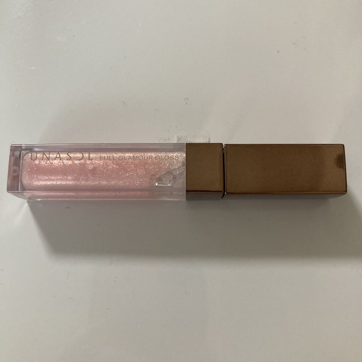 ルナソル・フルグラマーグロスa・01・リップグロス・グロス・シマリングピンク・ピンクラメ系・定価2750円拍卖