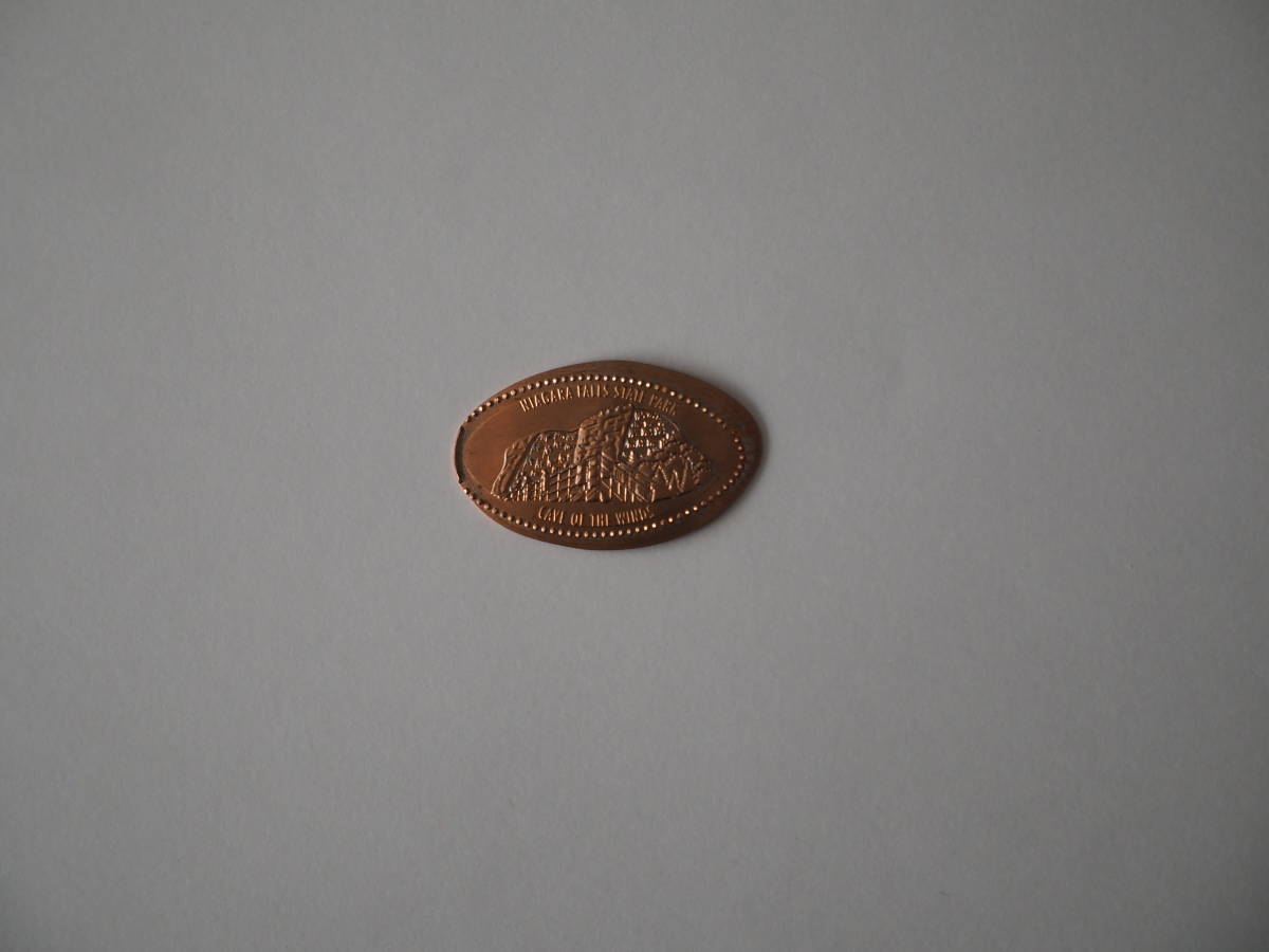 【ペニープレス スーベニアコイン Penny press ナイアガラの滝 NIAGARA FALLS STATE PARK ①】拍卖