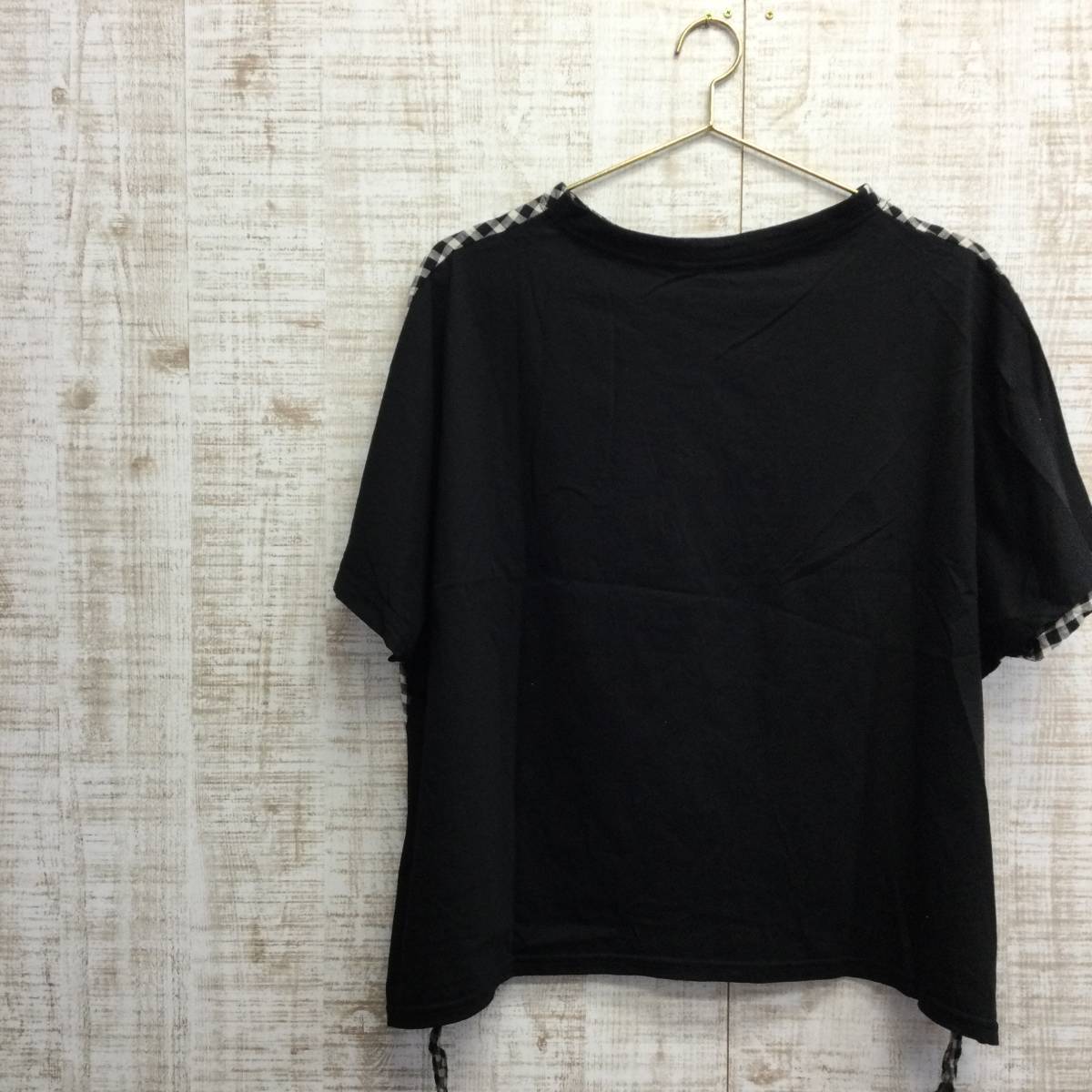 M40◇日本製 トップス 美品 黒系 サイズF拍卖