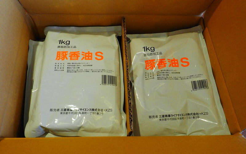 ラーメンに 業務用 豚香油 12kg拍卖