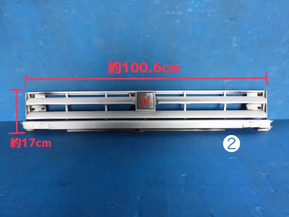 ② 角目4灯 フォワード フロント ラジエーター グリル 折れあり B 230405 即日発送可 ヤフオク 108×22×15拍卖