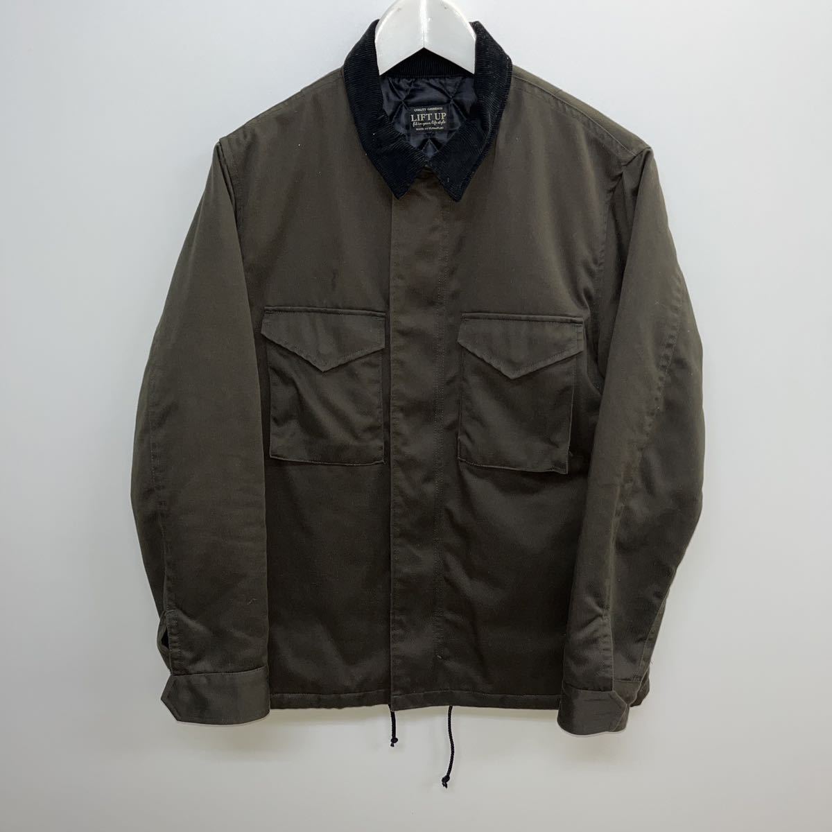 ◆美品◆LIFT UP裏地キルティングワークジャケット サイズL拍卖