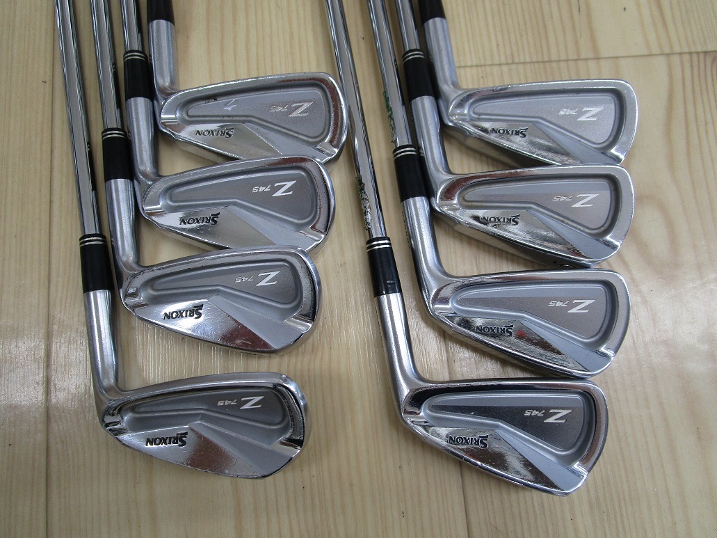 パワー初心者に最適SRIXON745 ダイナミックゴールド S200 8本セット拍卖