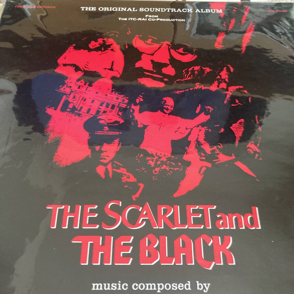 LP! 赤と黒の十字架_SCARLET and THE BLACK(エンニオ・モリコーネ/輸入盤)拍卖