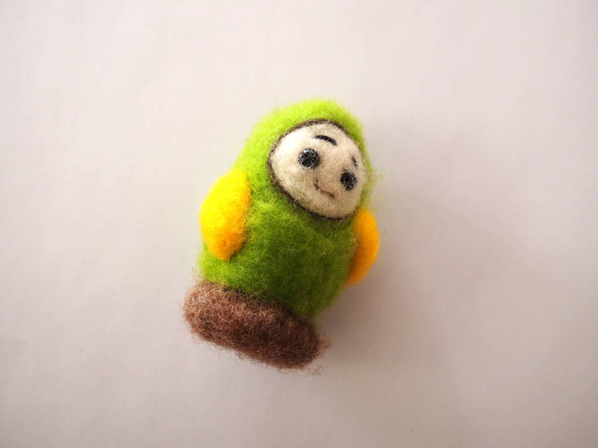 羊毛フェルト 福定の大銀杏 キャラクター「いっちょん」中辺路 イチョウの木 銀杏 いちょう ぬいぐるみ 和歌山県田辺市 福定(送料260円)拍卖