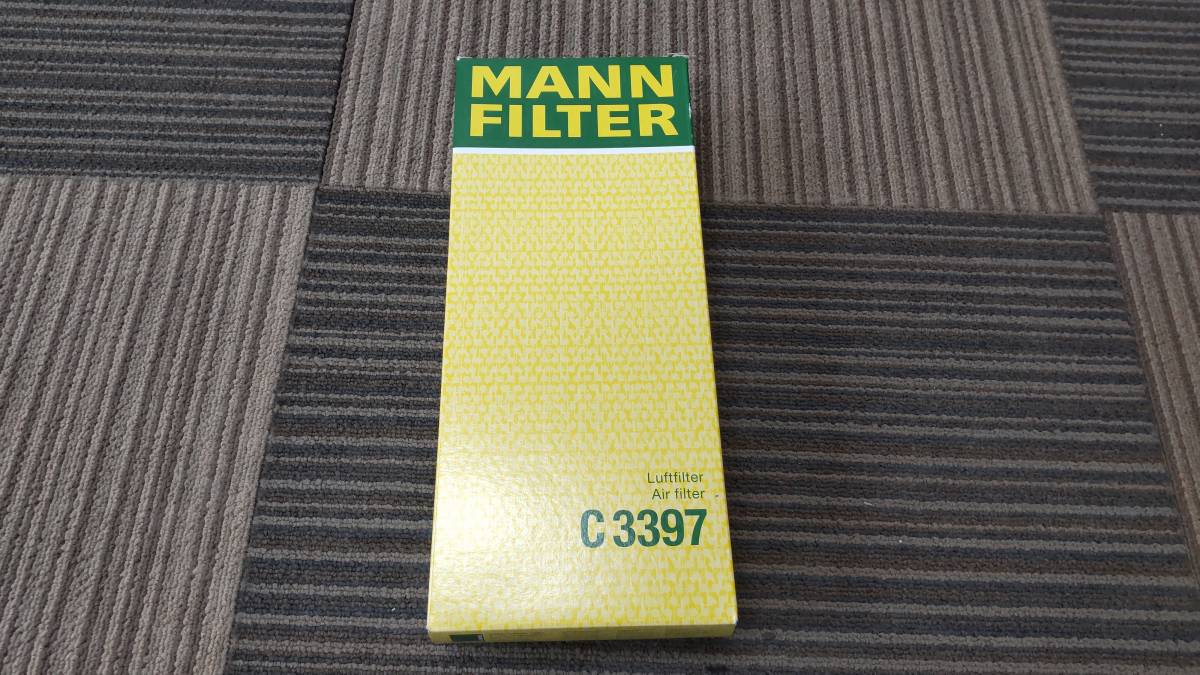 #150 MANN FILTER C3397 輸入車用エアフィルター ベンツ用拍卖