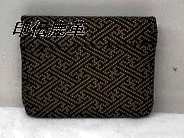 限定一点品 送料無料 242ー21印伝鹿革の小銭入れ拍卖