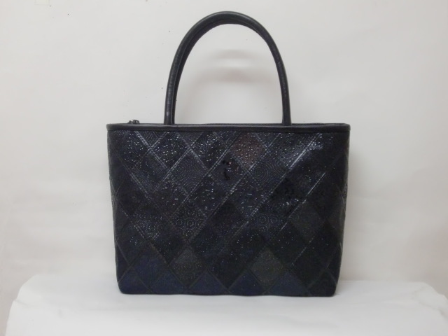 送料無料 521-1 印伝鹿革のデザインワークバッグ拍卖